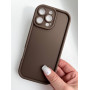Коричневий захисний чохол для iPhone 16 Pro Max